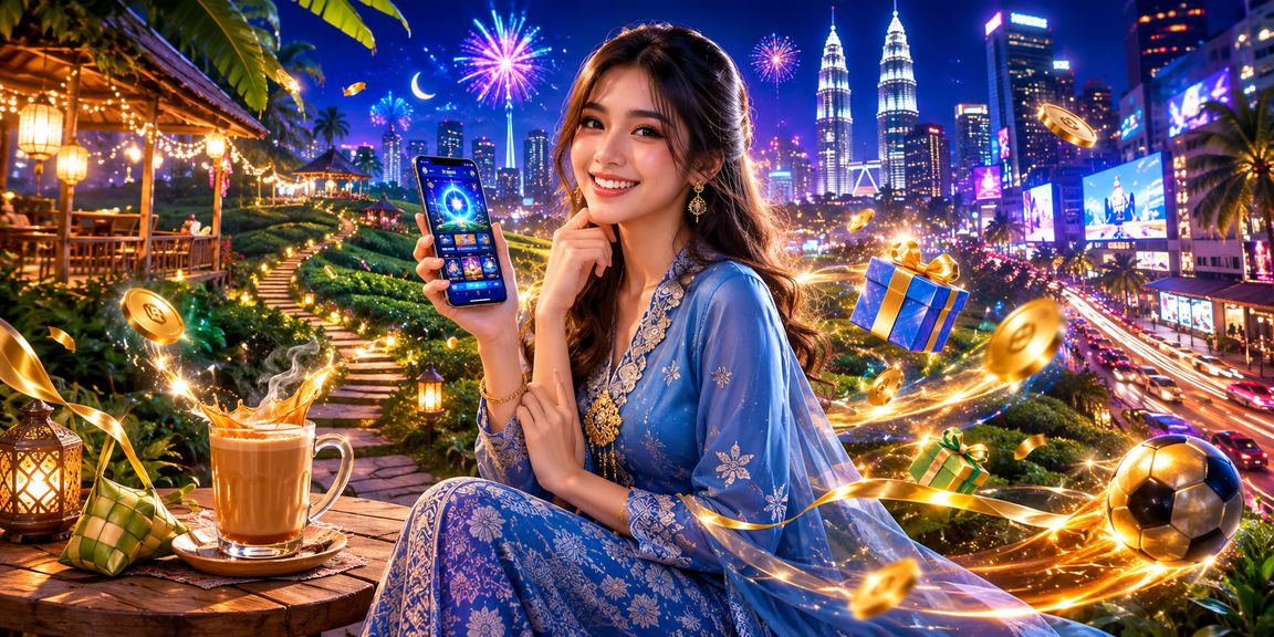 Pengguna Kuala Lumpur berpakaian baju kurung menggunakan aplikasi kasino dalam talian mh609
